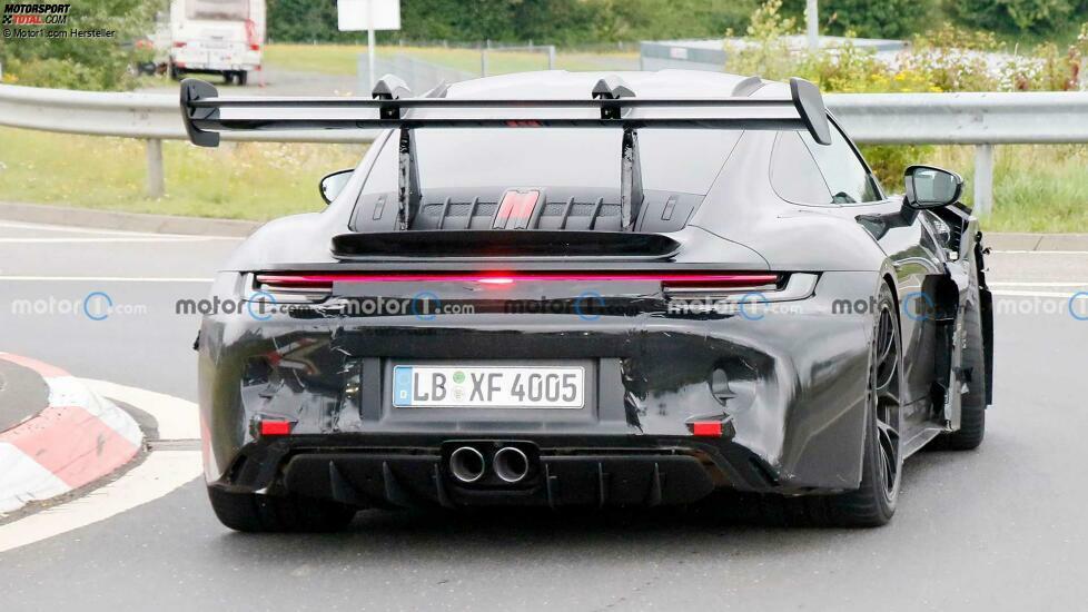 Neuer Porsche 911 GT3 RS aus der Nähe erwischt