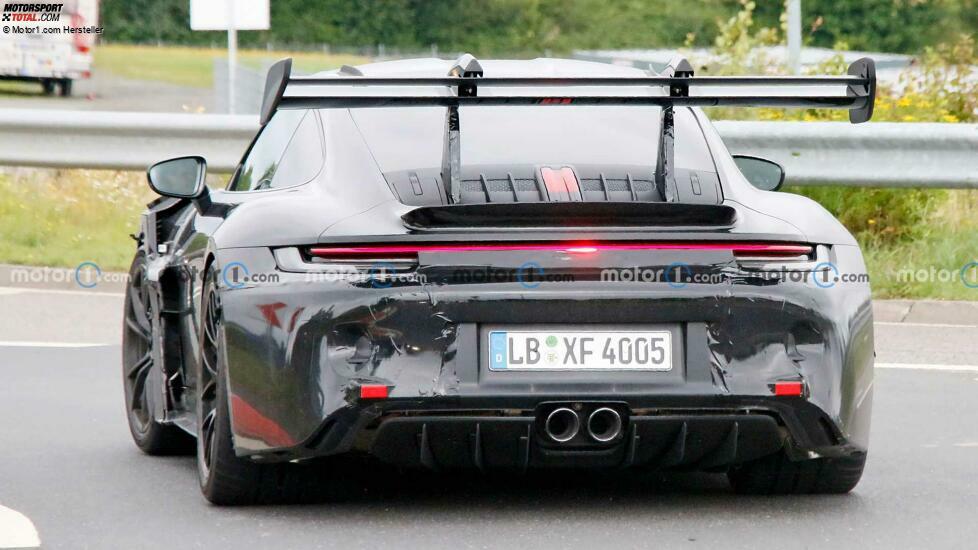 Neuer Porsche 911 GT3 RS aus der Nähe erwischt