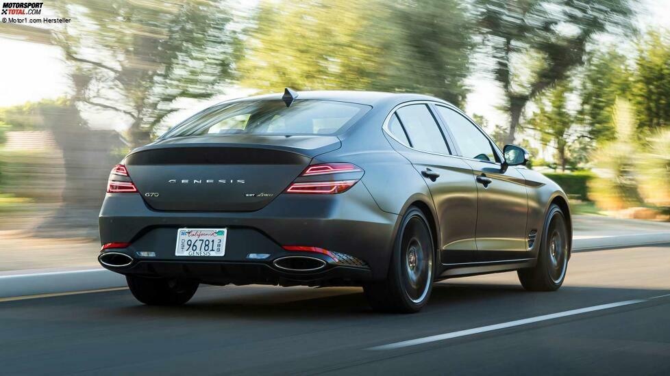2022 Genesis G70 3.3T Exterieur Hintere Viertel