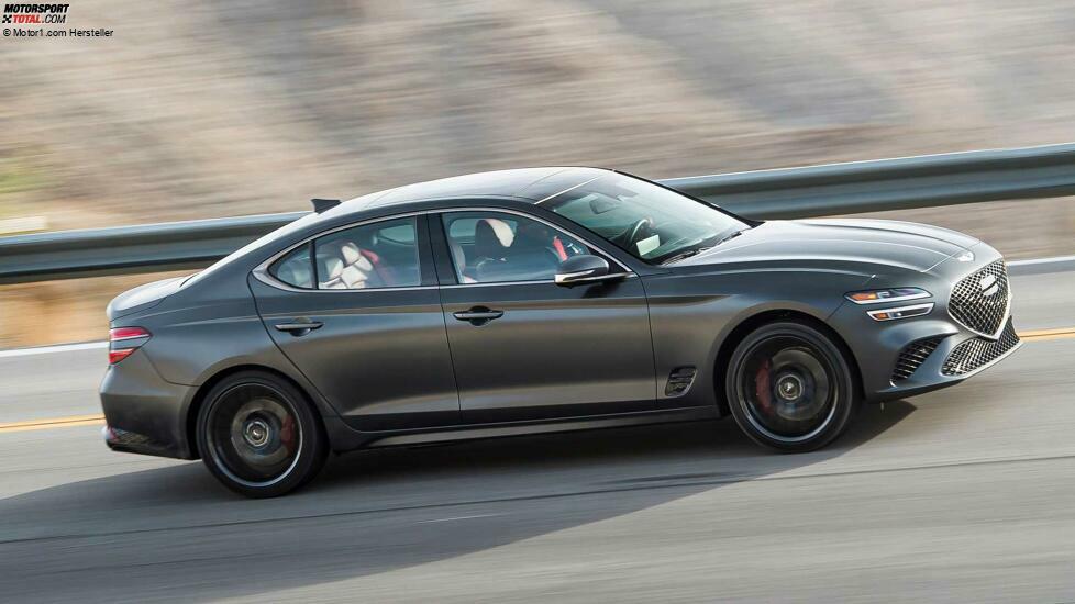 2022 Genesis G70 3.3T Exterieur Front Quarter