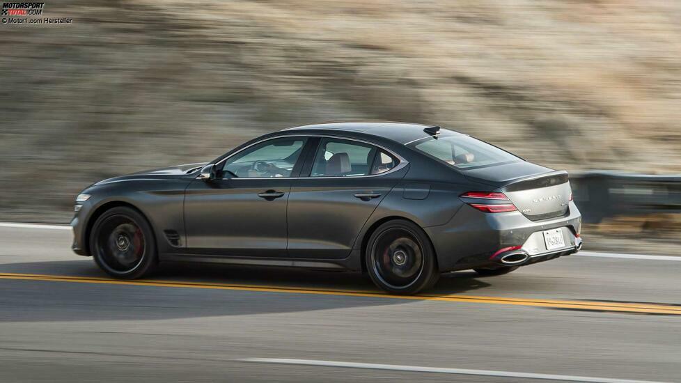 2022 Genesis G70 3.3T Exterieur Hintere Viertel