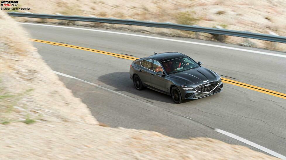 2022 Genesis G70 3.3T Exterieur Front Quarter