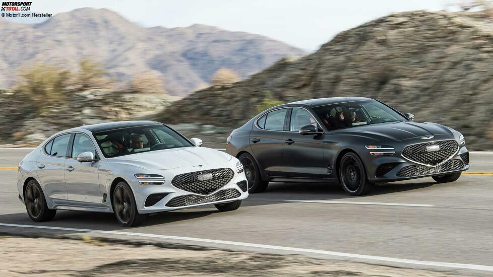 2022 Genesis G70 3.3T Exterieur Front Quarter
