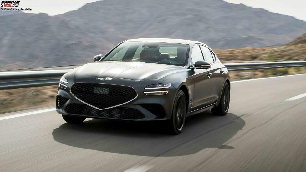 2022 Genesis G70 3.3T Exterieur Front Quarter