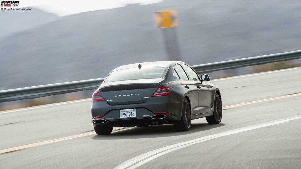 2022 Genesis G70 3.3T Exterieur Hintere Viertel