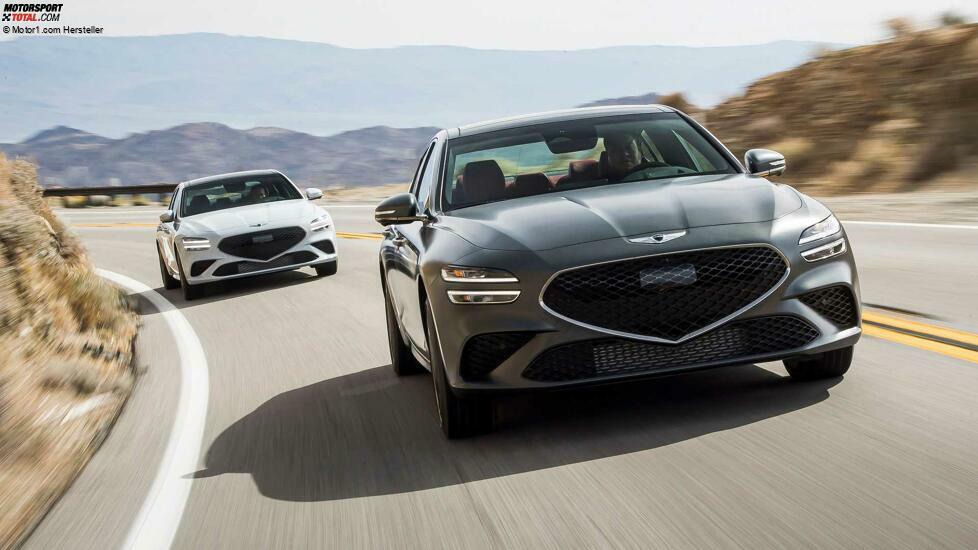 2022 Genesis G70 3.3T Exterieur Front Quarter