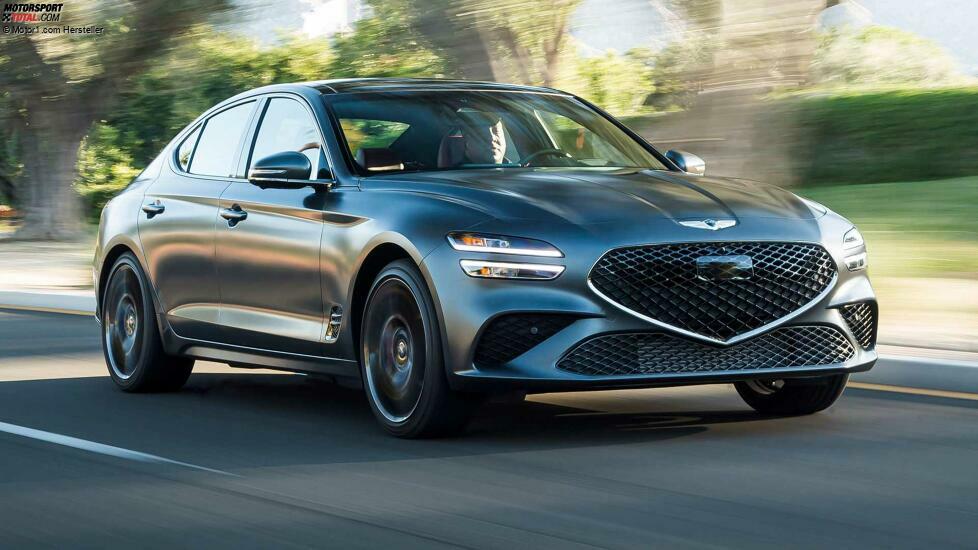 2022 Genesis G70 3.3T Exterieur Front Quarter