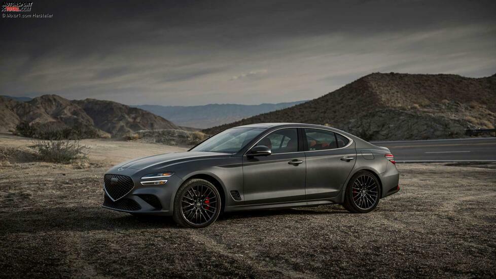 2022 Genesis G70 3.3T Exterieur Front Quarter