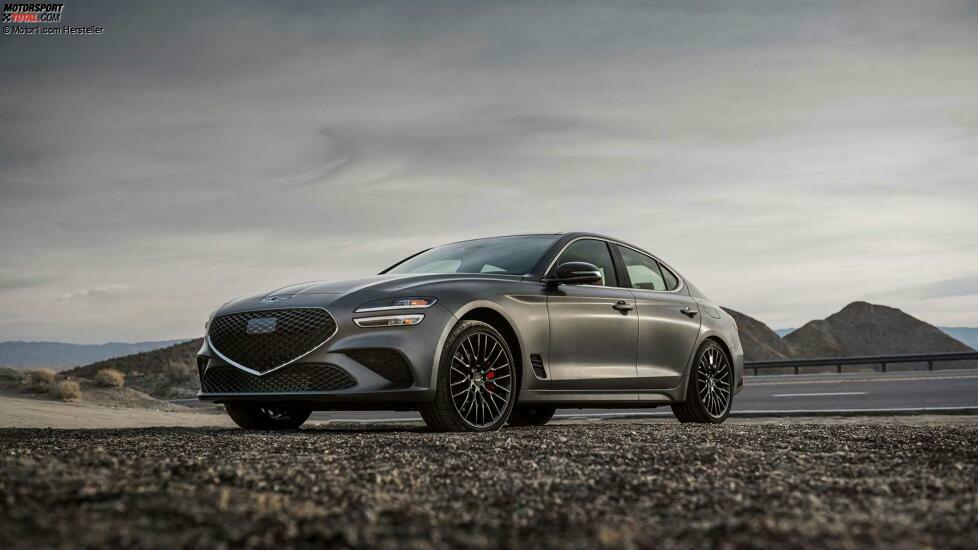 2022 Genesis G70 3.3T Exterieur Front Quarter