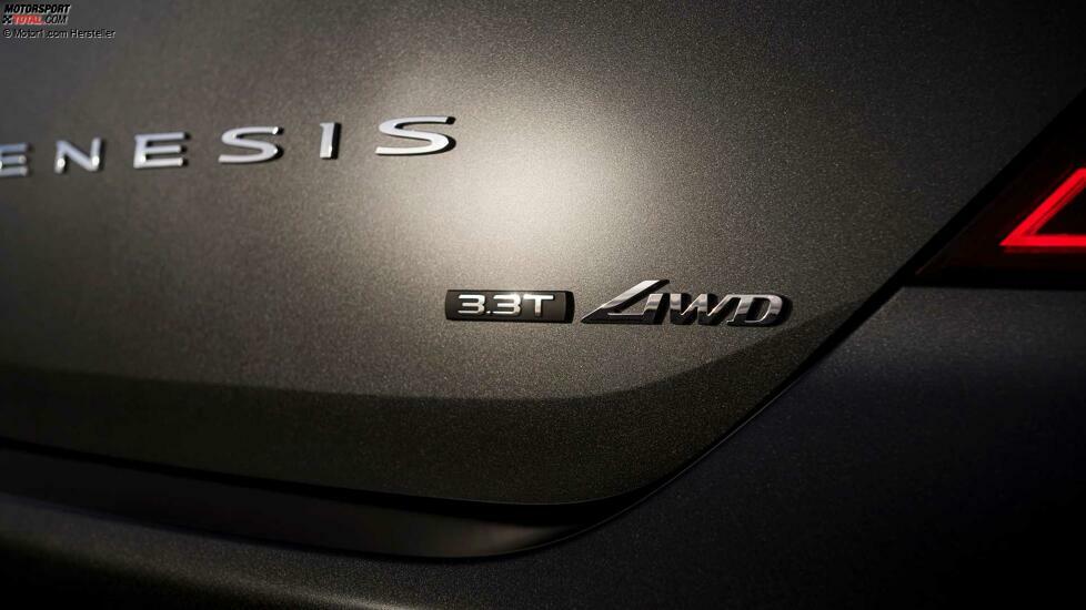2022 Genesis G70 3.3T Außenabzeichen