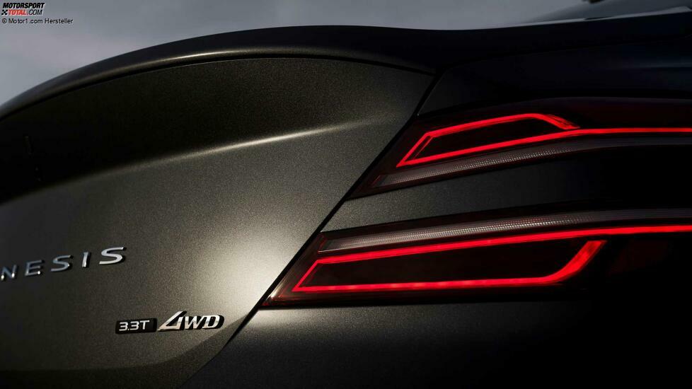2022 Genesis G70 3.3T Außenabzeichen