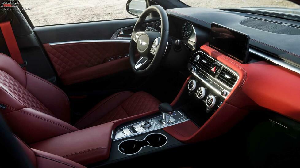 2022 Genesis G70 3,3T Interior Strich