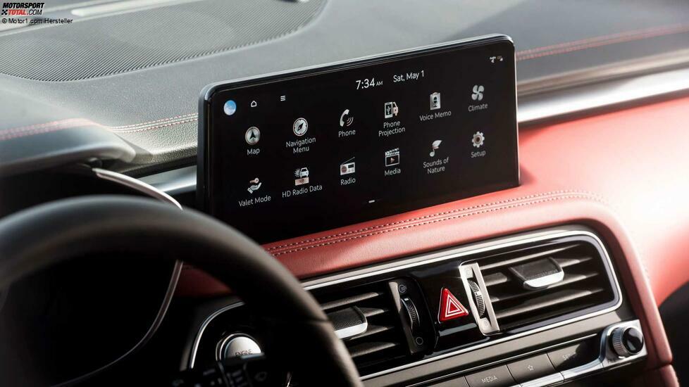 2022 Genesis G70 3.3T Innen-Infotainment