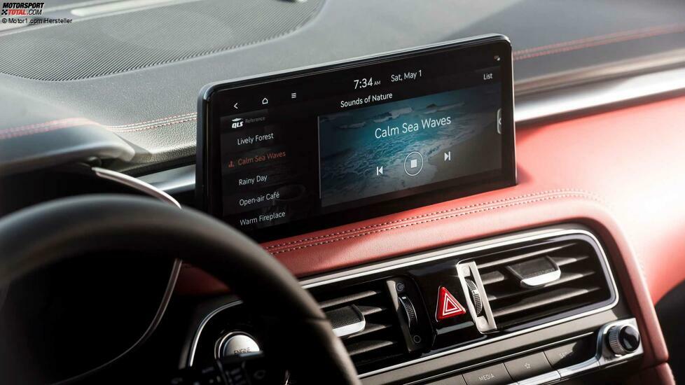 2022 Genesis G70 3.3T Innen-Infotainment