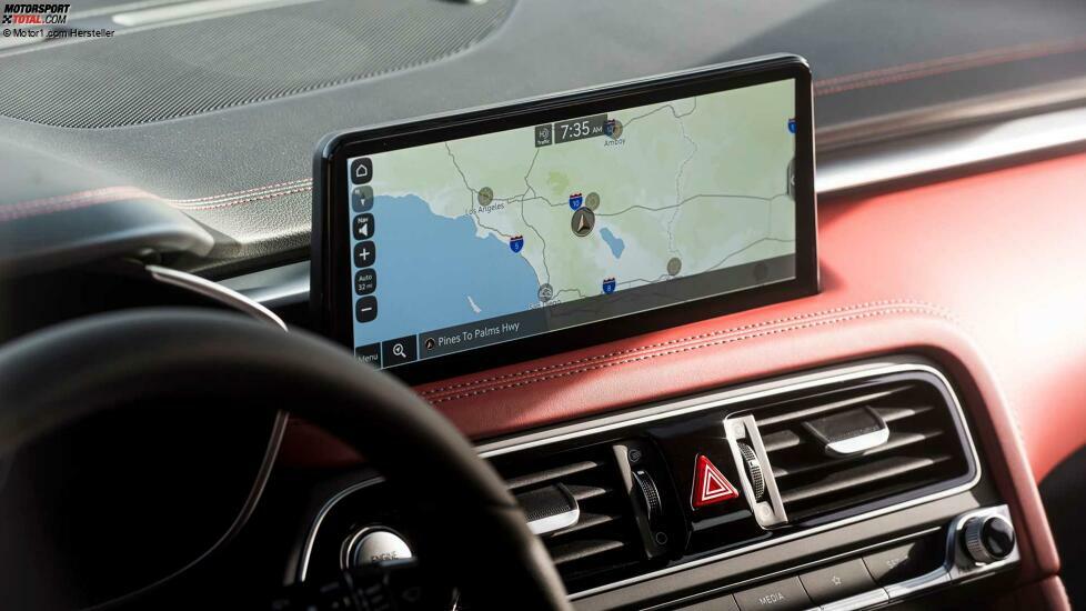 2022 Genesis G70 3.3T Innen-Infotainment