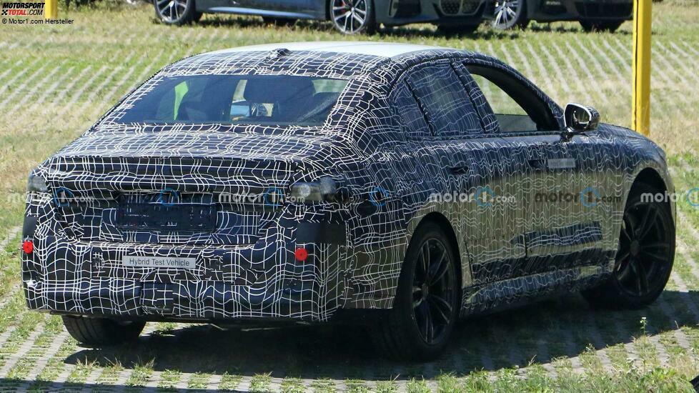 Neuer BMW 5er (2023) als Hybrid erwischt