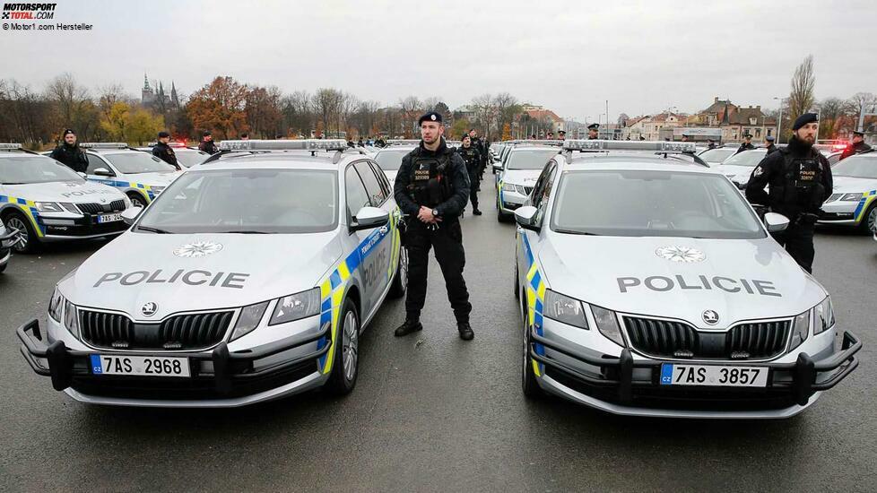 Skoda Modelle als Polizeifahrzeuge 2021