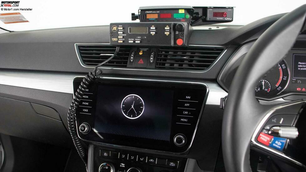 Skoda Modelle als Polizeifahrzeuge 2021