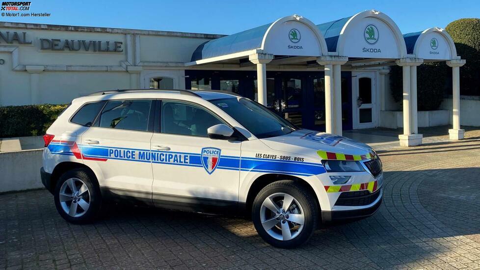 Skoda Modelle als Polizeifahrzeuge 2021