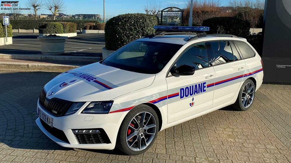 Skoda Modelle als Polizeifahrzeuge 2021