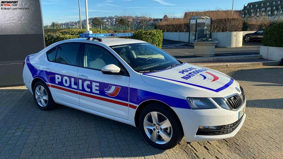 Skoda Modelle als Polizeifahrzeuge 2021