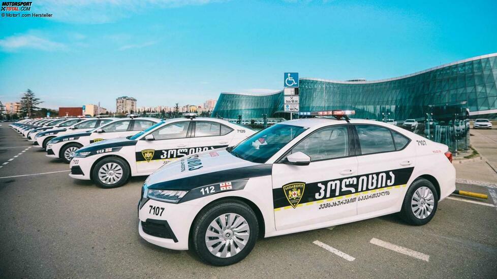 Skoda Modelle als Polizeifahrzeuge 2021