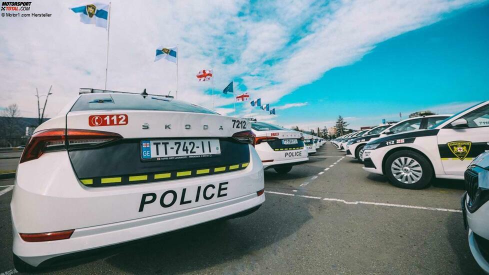 Skoda Modelle als Polizeifahrzeuge 2021