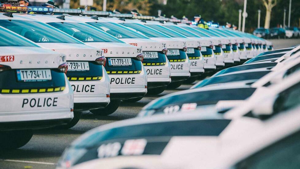 Skoda Modelle als Polizeifahrzeuge 2021