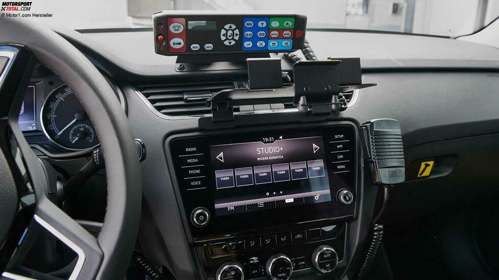 Skoda Modelle als Polizeifahrzeuge 2021