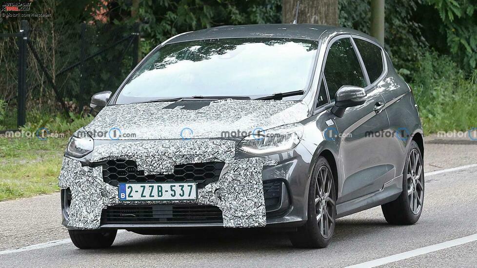 Ford Fiesta (2021): Neue Erlkönig-Aufnahmen