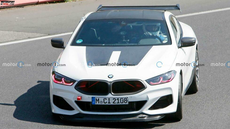 BMW M8 Test Vehicle auf neuen Erlkönigbildern