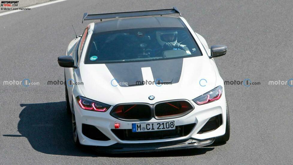 BMW M8 Test Vehicle auf neuen Erlkönigbildern