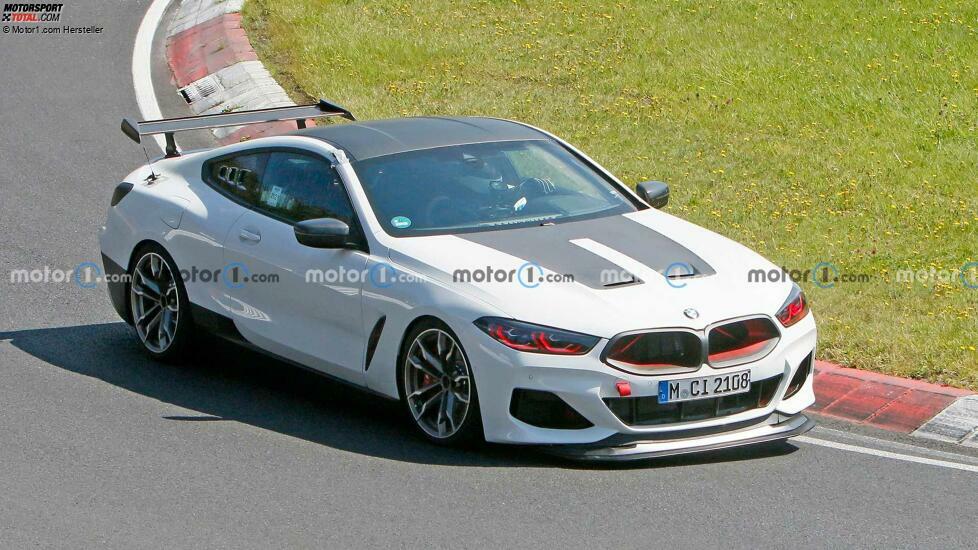 BMW M8 Test Vehicle auf neuen Erlkönigbildern