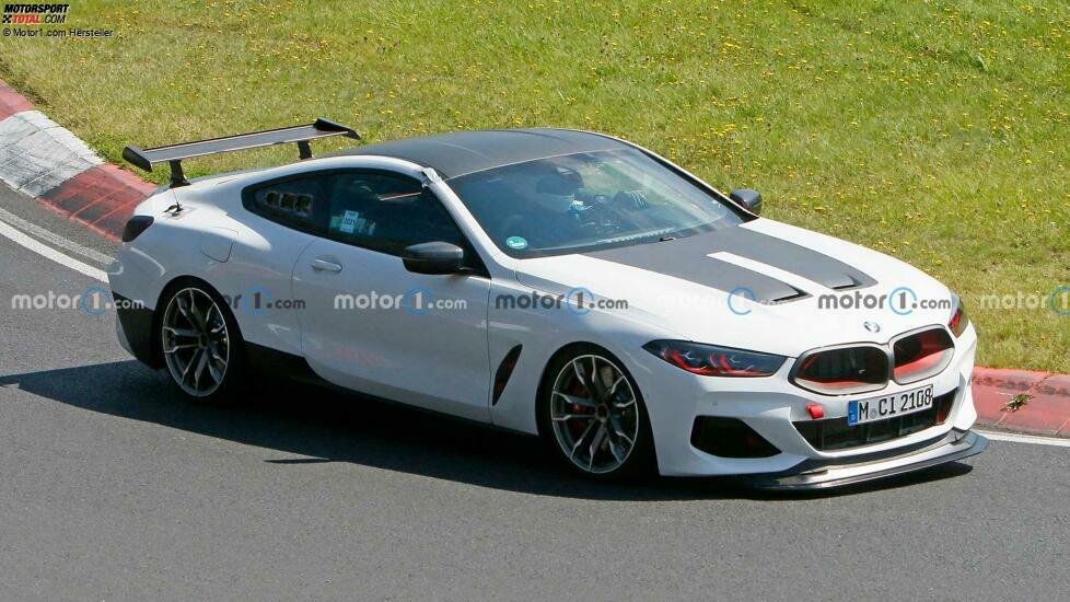 BMW M8 Test Vehicle auf neuen Erlkönigbildern
