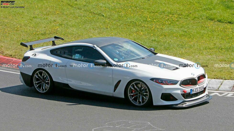 BMW M8 Test Vehicle auf neuen Erlkönigbildern