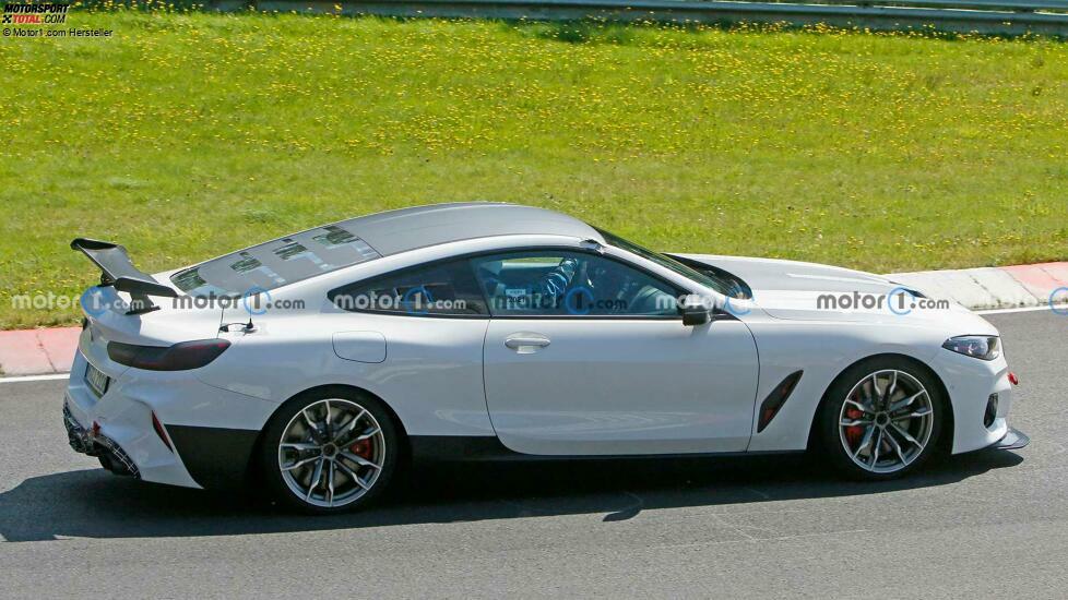 BMW M8 Test Vehicle auf neuen Erlkönigbildern