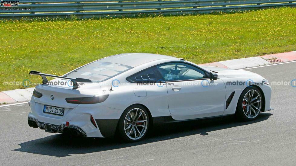 BMW M8 Test Vehicle auf neuen Erlkönigbildern