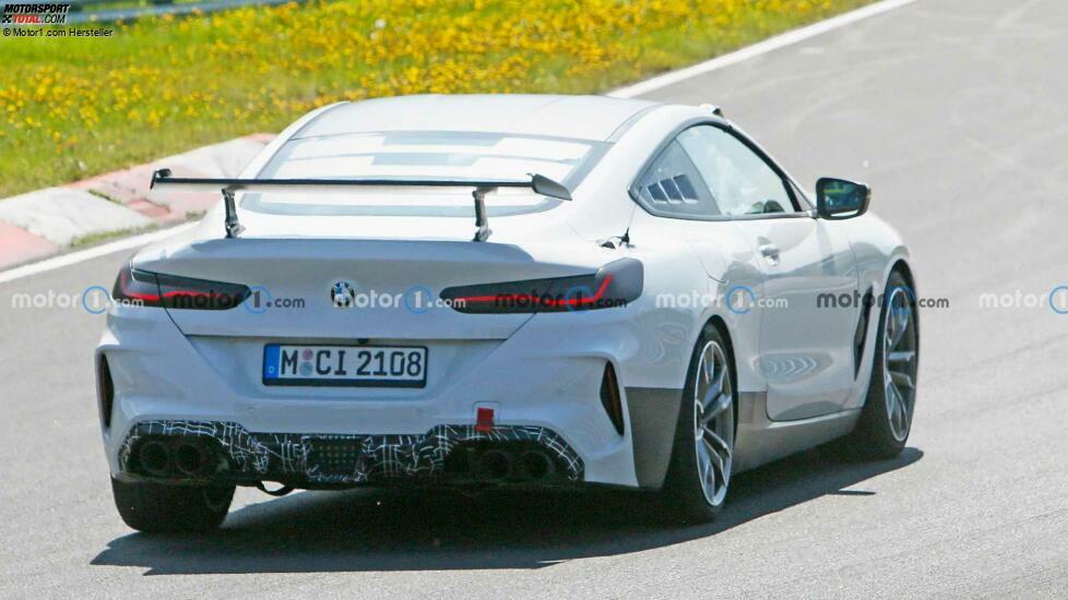 BMW M8 Test Vehicle auf neuen Erlkönigbildern