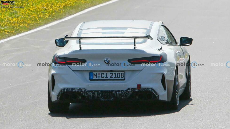 BMW M8 Test Vehicle auf neuen Erlkönigbildern