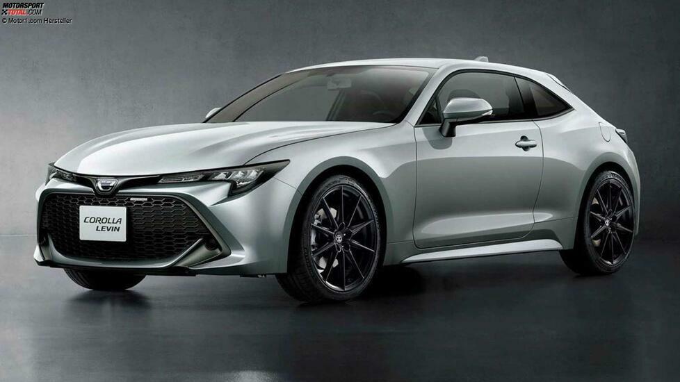 Toyota Corolla AE86 Renderings Vorne