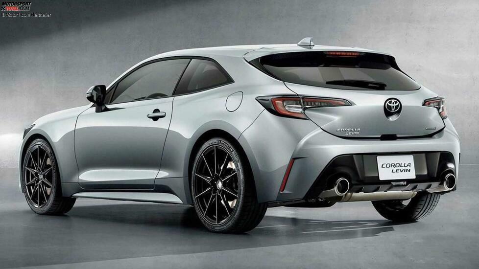 Toyota Corolla AE86 Renderings Hinten