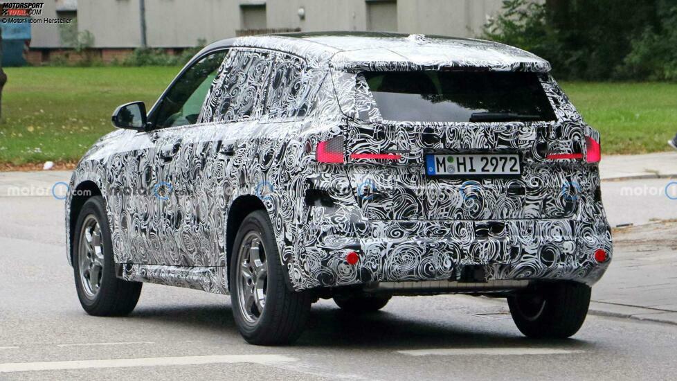 2022 BMW X1 neues Spionagefoto (Außen)