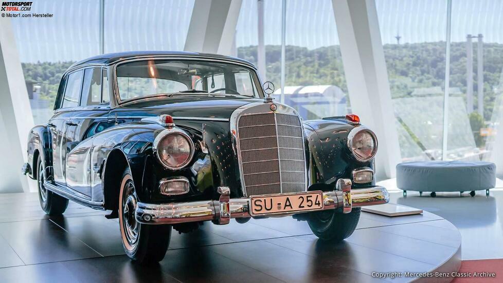 Konrad Adenauers letzter Dienstwagen im Mercedes-Benz Museum