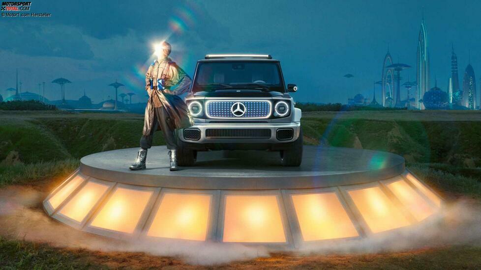 Mercedes-Benz Concept EQG Vorderansicht