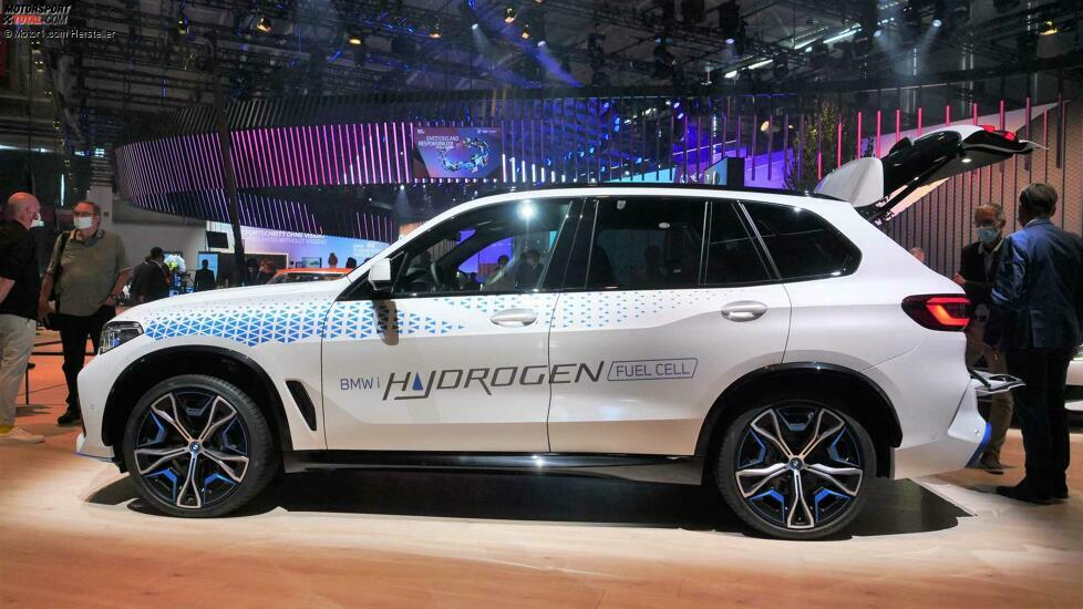 BMW iX5 Hydrogen live, IAA 2021