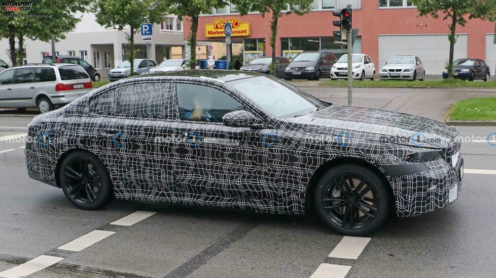 BMW 5er (2021): Erlkönig