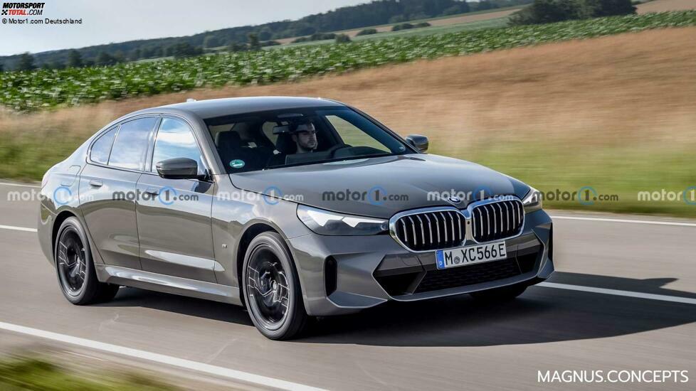 BMW 5 Series rendering