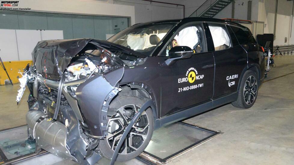 NIO ES8: EuroNCAP-Crashtest
