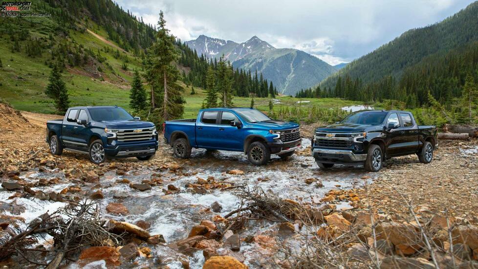 2022 Chevrolet Silverado High Country, ZR2, And LT