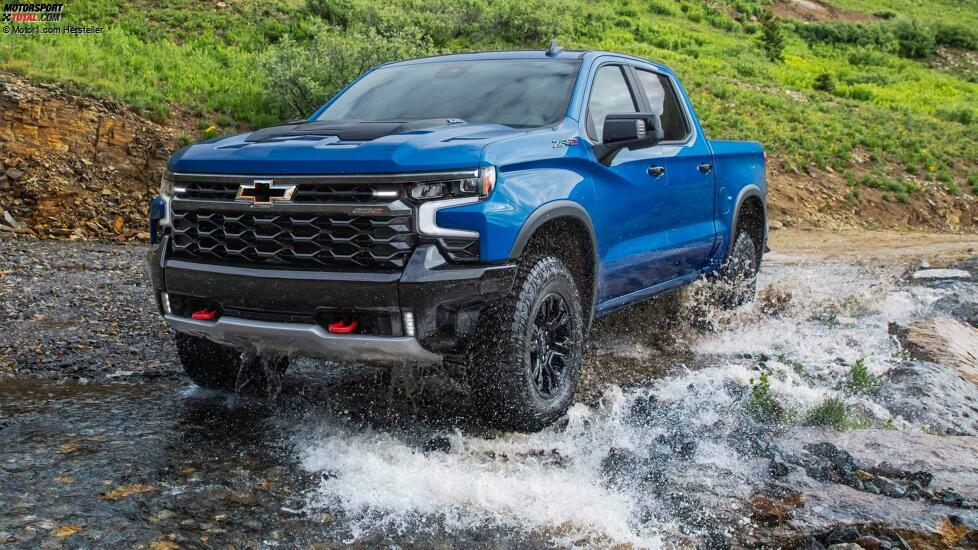 2022 Chevrolet Silverado ZR2 In Water